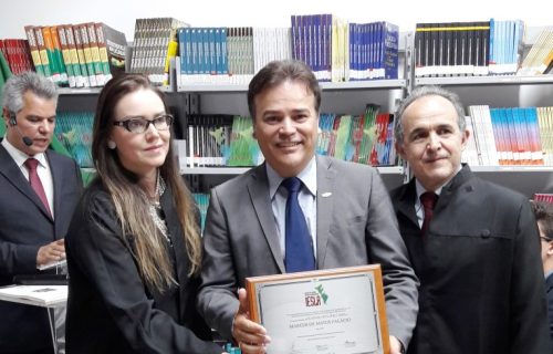 Dr. Marcos Palácio recebe título Dr. Honoris Causa, da Escola Superior de Justiça de Minas Gerais